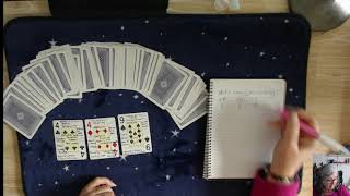 Cartomancy Tutorial  Quick Guide to Reading 3 Cards for Beginners [upl. by Alvera]