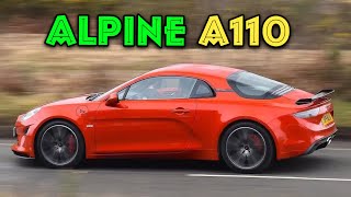 Alpine A110 Review  All The MidEngine Fun You Need  The Car We Deserve  Alpine A110 [upl. by Eednam]