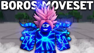 The BOROS MOVESET is TOO OVERPOWERED Roblox One Punch Man [upl. by Ongun]