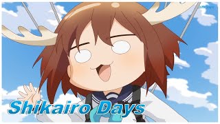 Shikanoko Nokonoko Koshitantan Opening Full 【AMVShikairo Days Lyrics】 [upl. by Lauritz480]