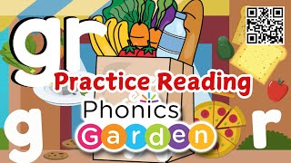 GR Blend  Simple Singing Phonics  Practice Reading [upl. by Verada463]