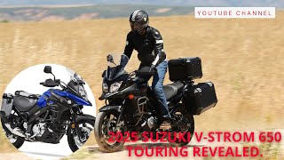 2025 Suzuki VStrom 650 Touring Revealed [upl. by Ontine603]