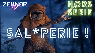 Star Wars Battlefront II  Il était une fois ces salperes de Ewoks  HorsSérie [upl. by Vinita577]