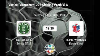 KM Torhout  Westhoek 2de Afdeling VL A [upl. by Alberic]