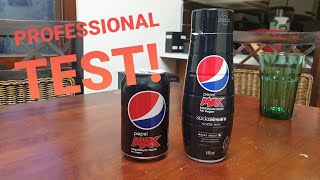 Taste test Pepsi Max vs Sodastream Pepsi Max soda mix [upl. by Laet]