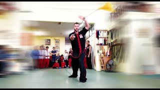 Sifu Kuttel  Coiling Dragon Chain Whip [upl. by Sajovich295]