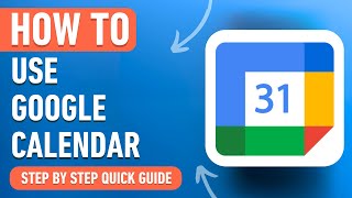 How to Use Google Calendar 2024 Easy Tutorial [upl. by Kcid]