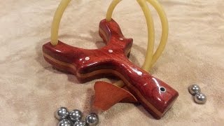 Most Powerful Handheld Slingshot [upl. by Boleyn]