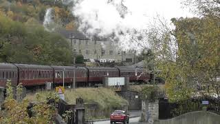 44932 at Keighley at 414pm Sunday 27th October 2024 [upl. by Neoma229]