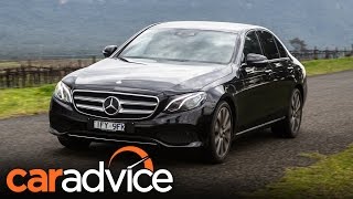 2017 MercedesBenz EClass Review  CarAdvice [upl. by Bloem]