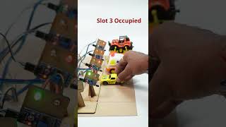 Parking Space Monitoring Robot robotics arduinorobot school [upl. by Trumann]