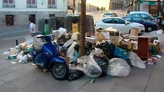 La ruta de la basura por el centro de Madrid [upl. by Fogg]