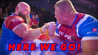 ARMWRESTLING EXTREME EAST VS WEST 14 REVIEW [upl. by Ruosnam]