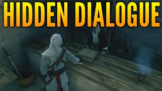 Assassins Creed 1  All Acre Rafiq Conversations amp Missable Dialogue [upl. by Dnama]