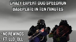 TDX  Insane Duo Expert Speedrun on Baseplate [upl. by Burtis501]