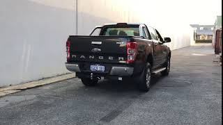 FORD RANGER 2016 OCTOBERONWARDS PX2 3quot STAINLESS DPFBACK EXHAUST [upl. by Yrovi]