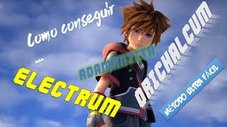 COMO CONSEGUIR  ELECTRUM ADAMANTITA ORICHALCUM KINGDOM HEARTS Ⅲ FACILMENTE   BONUS [upl. by Aholla]