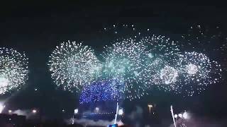 national day fireworks 2018 riyadh [upl. by Athelstan]