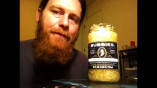 Bubbies Kosher Dill Pickles amp Sauerkraut Review [upl. by Nodyarb551]