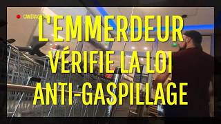 EXTRAIT Lemmerdeur vérifie la loi antigaspillage [upl. by Alaehcim230]