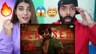 Dasara Hindi  Official Teaser  Nani Keerthy Suresh  Srikanth Odela  Dasara Teaser Reaction [upl. by Deaner]