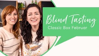 brandnooz Classic Box Februar BLIND TASTING mit Silvi Carlsson und Moin Liz [upl. by Sarine]