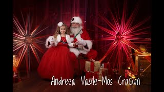 Andreea Vasile Mos Craciun  Official Video 2024   Cover [upl. by Donelu]