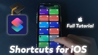 How to Create Shortcuts on iPhone  Beginners Guide This App will Change Your Life [upl. by Avram799]