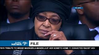 Graca Machel sends her sincere condolences to Winnie Mandela [upl. by Xylia]