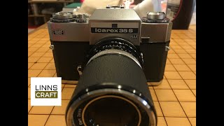 LINNS CAMERA Zeiss ikon Icarex 35 s Shutter finetuning classic camera蔡氏 單眼相機 快片簾幕簡易調整 [upl. by Okiram]