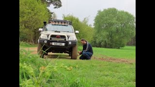 4x4 Byways Hilux in Thetford Forest UK [upl. by Snell]