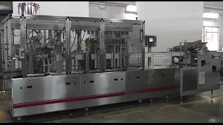 PK91 HFFS Machine for packing Juices amp Tomato Paste  Ketchup in Standup Pouches [upl. by Jesus]