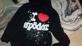 CHEAP 11 I HEART SP5DER HOODIE FROM DHGATE [upl. by Adnerad287]