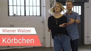 Wiener Walzer Figur Körbchen tanzen lernen [upl. by Analim]