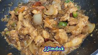 간장찜닭찜닭jjimdakkoreafood [upl. by Yot]