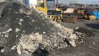 Rubble Master RM60 Crushing [upl. by Kcirdorb]