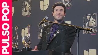 SEBASTIAN YATRA entrevista backstage desde PREMIO LO NUESTRO 2023 [upl. by Ringler]