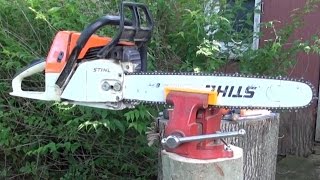 Chainsaw Sharpening Stand [upl. by Kirbee]