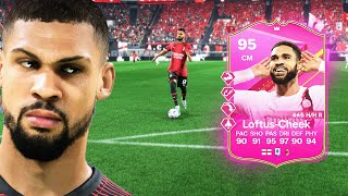 95 FUTTIES RUBEN LOFTUS CHEEK SBC PLAYER REVIEW  EA FC 24 ULTIMATE TEAM [upl. by Trix]