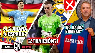 GRANDE DE ESPAÑA x JULIÁN😱 ASÍ TRAICIONARÍA LUNIN a MADRID😨 BARÇA DESCARTA IR x B0MBAZ0S🤯 [upl. by Alcinia991]