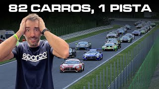 Corrida online com grid de 82 carros em Spa Francorchamps [upl. by Irene]