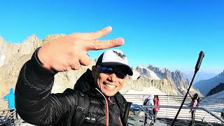 Skyway Monte Bianco4K Cable car in Courmayeur…Part 2 [upl. by Christmas]