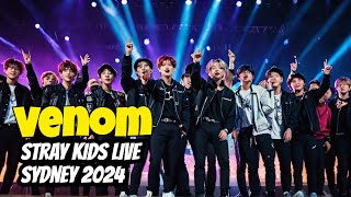 Stray Kids  Venom Live at Allianz Stadium Sydney 2024 [upl. by Biles]