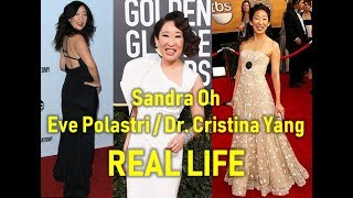 SANDRA OH  EVE POLASTRI  DR CRISTINA YANG IN REAL LIFE [upl. by Rita948]