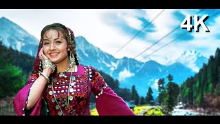 4K VIDEO Bedardi Tere Pyar Ne Deewana Kar Diya  Heena Movie Song  90s Lata Mangeshkar Hits [upl. by Chasse911]