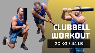 20 KG Clubbells Workout  Book [upl. by Eilyw]