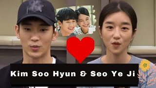 Kim Soo Hyun and Seo Ye Ji  Are they dating😍 [upl. by Auot]