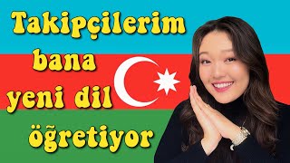 AZERBAYCANCA ÖĞREN  TÜRK DİLİ ARASINDAKİ TELAFFUZ FARKLARI 🇦🇿🇹🇷Karantinada yeni dil [upl. by Litha]