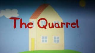 Peppa Pig The Quarrel Title Card [upl. by Adnorrahs7]