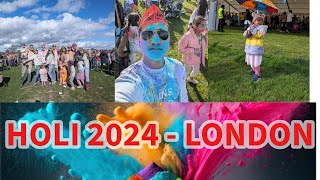 Holi Celebration 2024  London [upl. by Notla]